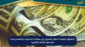 «حقائق مذهلة» الدولار الأمريكي في عمليات الاستيراد والتصدير لماذا هو محور العالم التجاري؟